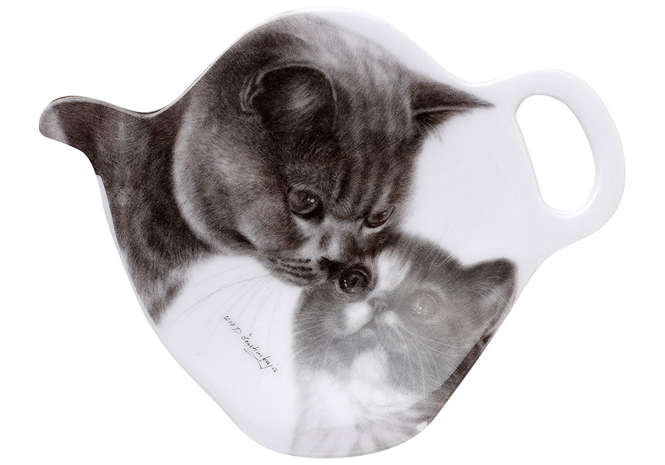 ASHDENE Feline Friends Mothers Love Tea Bag Holder