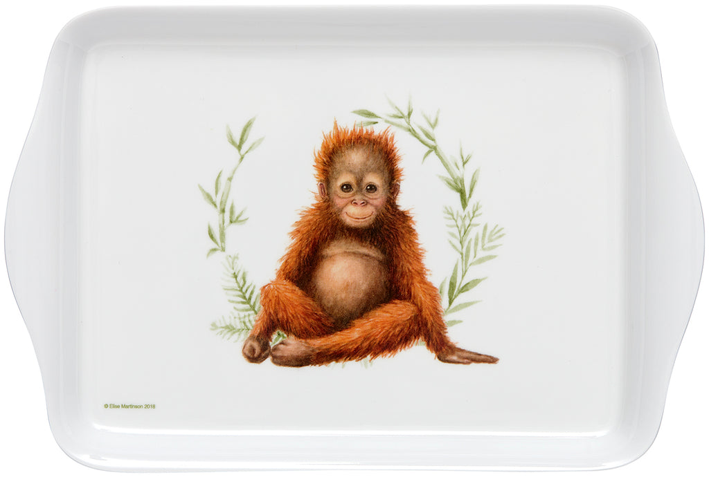 ASHDENE Orangutan Scatter Tray Wild Baby Animals