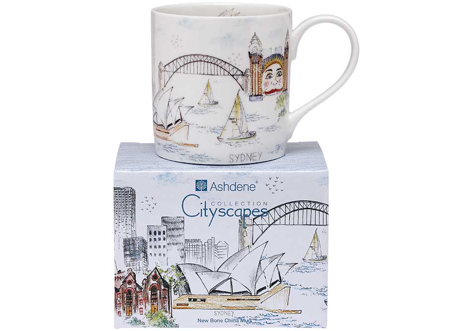 ASHDENE Mug Sydney Cityscapes