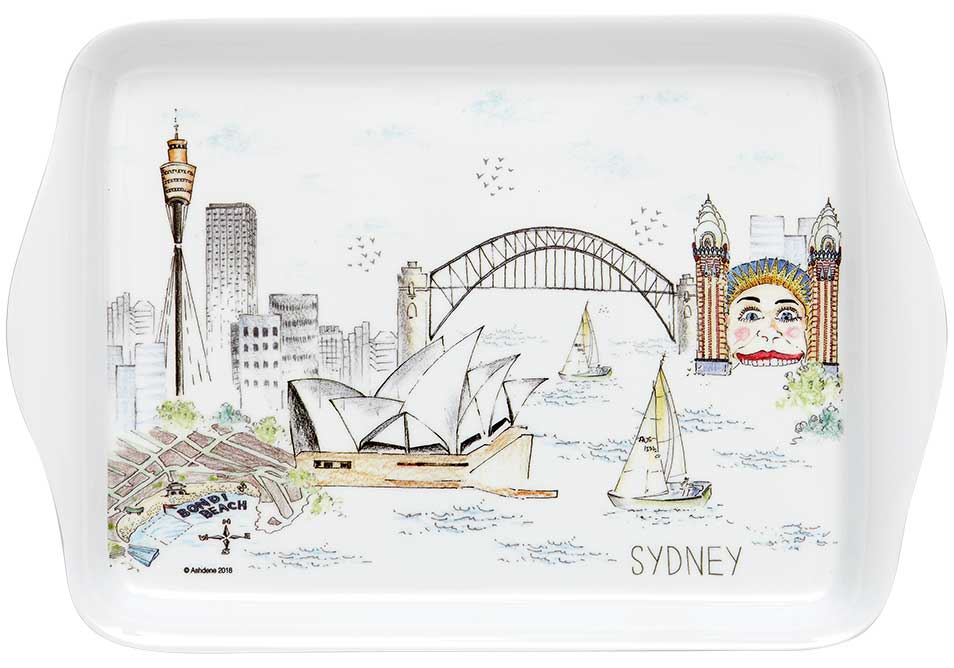 ASHDENE Scatter Tray Sydney Cityscapes