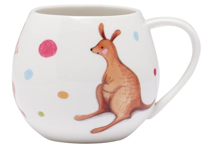 ASHDENE Mini Hug Mug Barney Gumnut - Kangaroo
