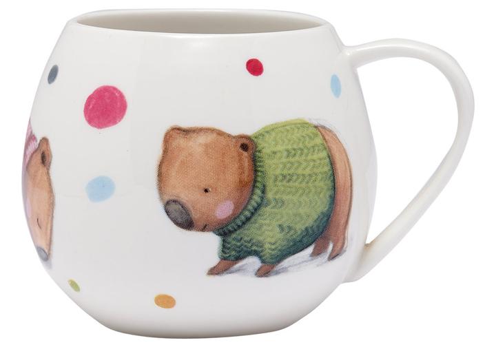 ASHDENE Mini Hug Mug Barney Gumnut - Wombat