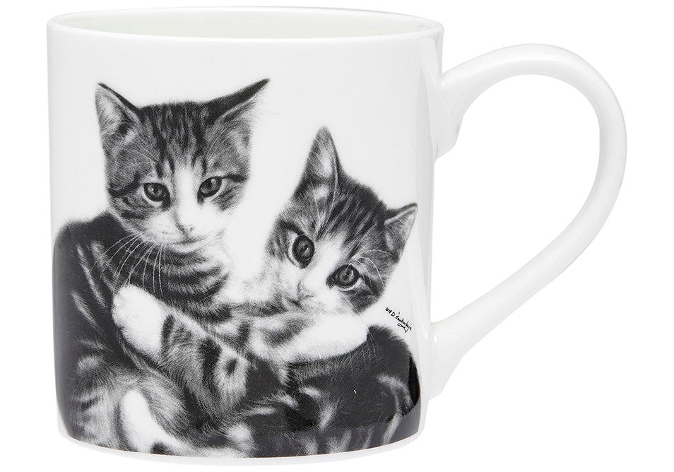 ASHDENE Feline Friends Cuddling Kittens City Mug